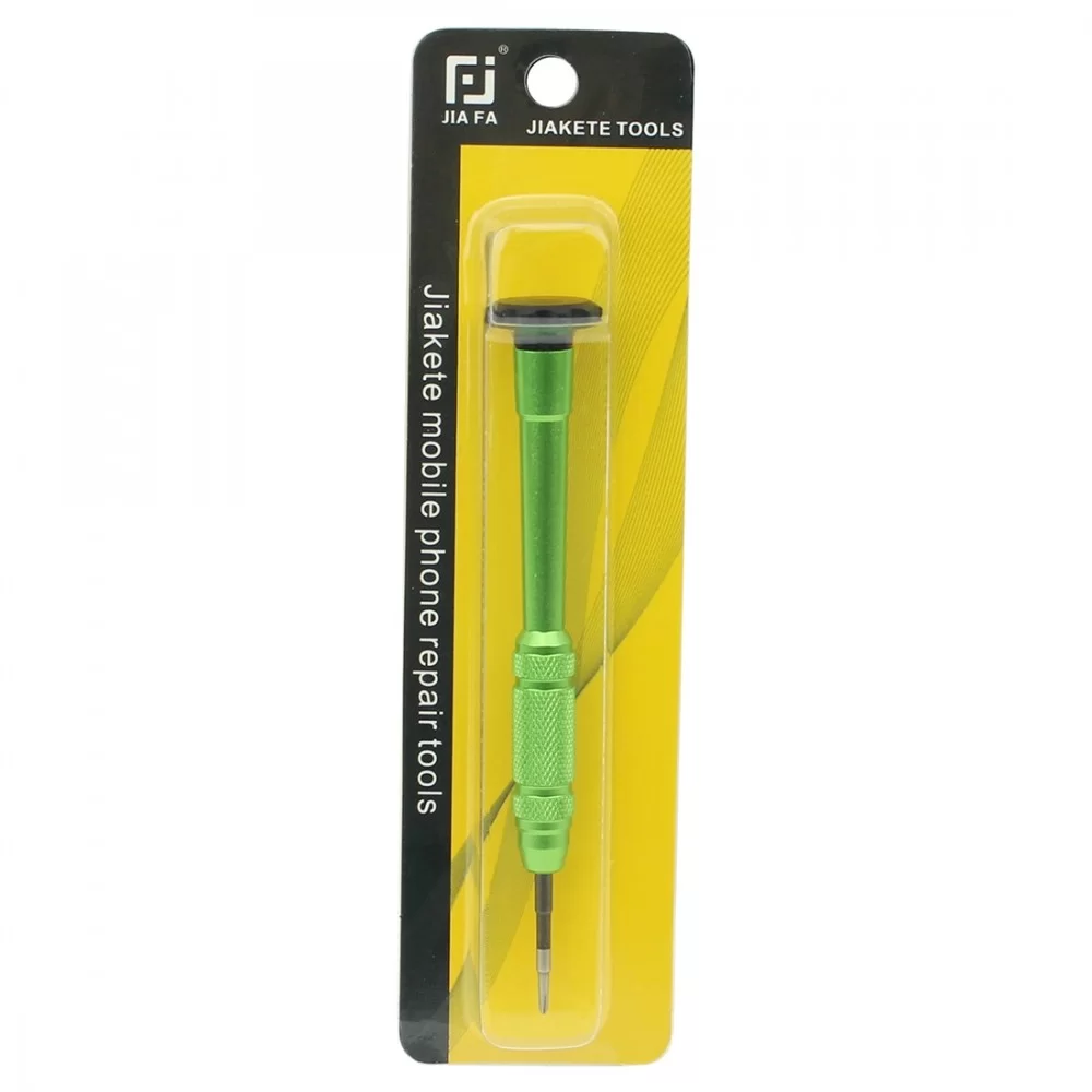 JIAFA JF-609-0.8 Pentalobe 0.8 Screwdriver for iPhone Charging Port Screws (Green)